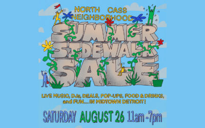 North Cass Neighborhood Summer Sidewalk Sale